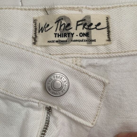 We The Free Denim Mini Skirt Cotton Size 31 - Picture 6 of 11